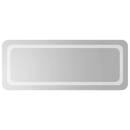 Miroir de salle de bain à LED 100x40 cm 2
