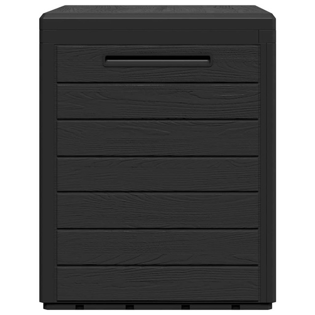 Boîte de stockage jardin Anthracite 58,5x46x55 cm Polypropylène