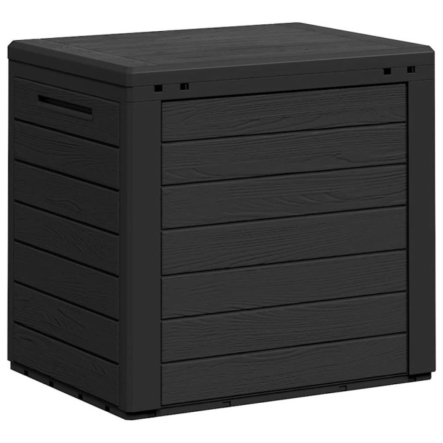 Boîte de stockage jardin Anthracite 58,5x46x55 cm Polypropylène