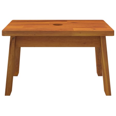 Tabouret-escabeau 38x26x22 cm Bois d'acacia solide