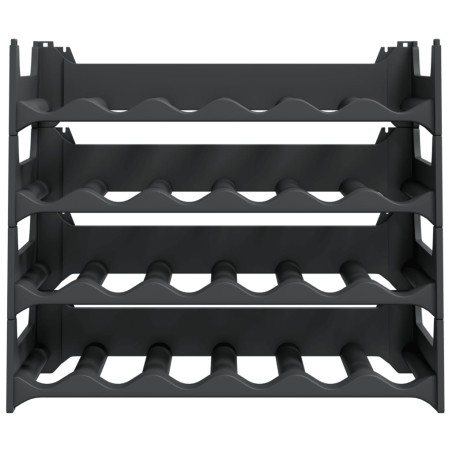 Casier à vin pour 24 bouteilles PP empilable