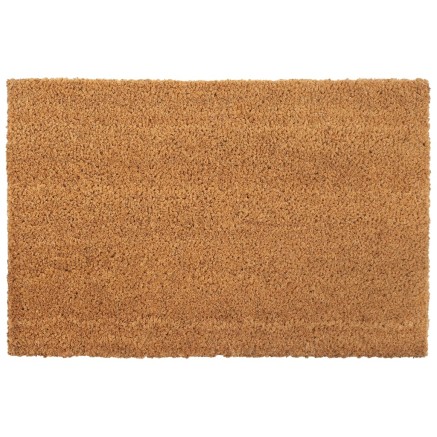 Tapis de porte 2 pcs naturel 40x60 cm fibre de coco touffeté 2
