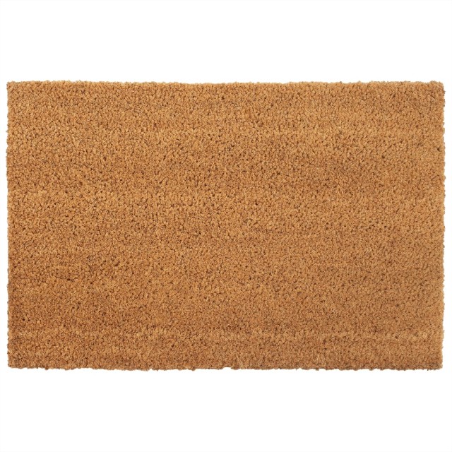 Tapis de porte naturel 50x80 cm fibre de coco touffeté