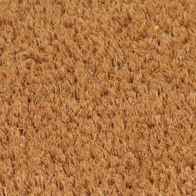 Tapis de porte naturel 50x80 cm fibre de coco touffeté