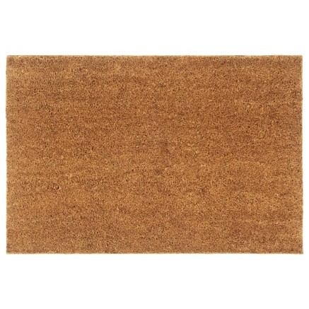 Tapis de porte naturel 60x90 cm fibre de coco touffeté