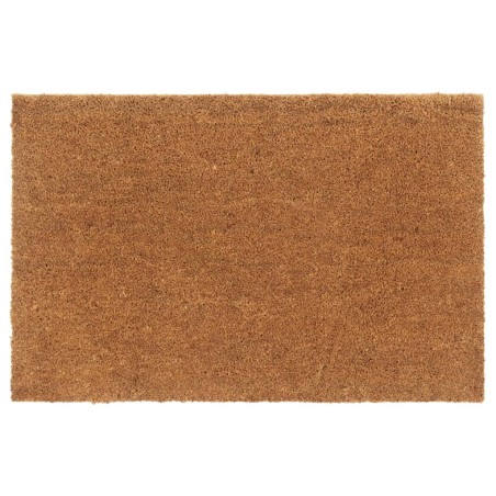 Tapis de porte naturel 65x100 cm fibre de coco touffeté