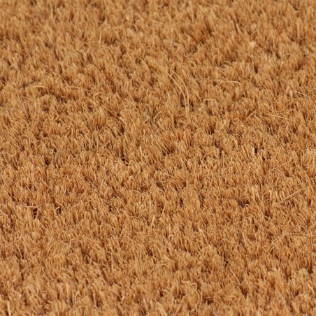 Tapis de porte naturel 100x200 cm fibre de coco touffeté