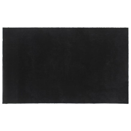 Tapis de porte noir 90x150 cm fibre de coco touffeté 2