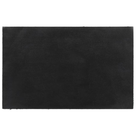 Tapis de porte gris foncé 50x80 cm fibre de coco touffeté
