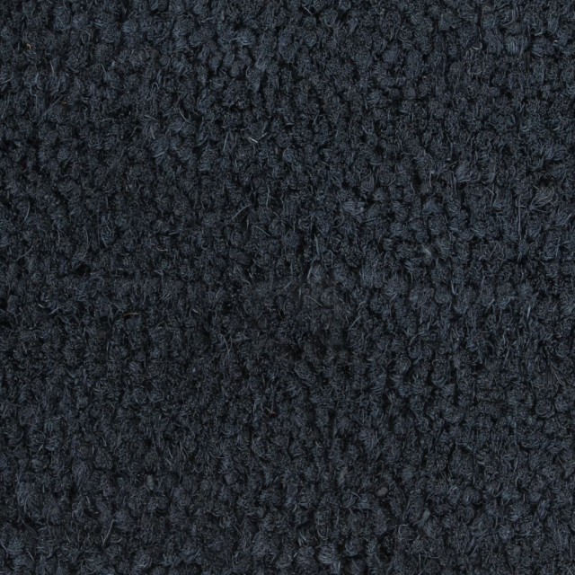 Tapis de porte gris foncé 80x100 cm fibre de coco touffeté