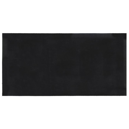 Tapis de porte gris foncé 100x200 cm fibre de coco touffeté 2
