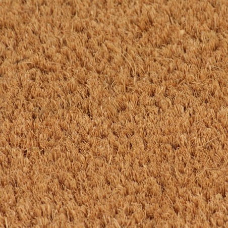 Tapis de porte naturel 100x200 cm fibre de coco touffeté