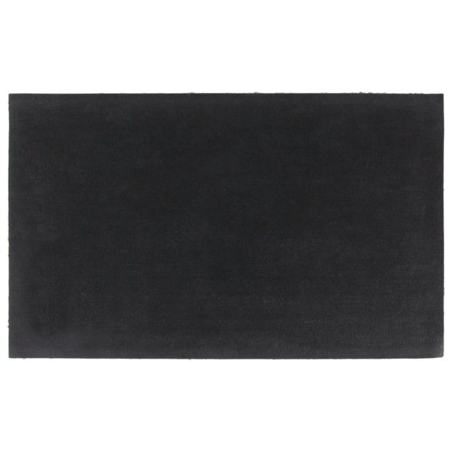 Tapis de porte naturel 45x75 cm fibre de coco touffeté