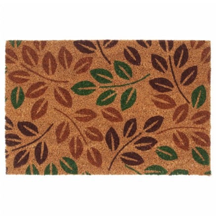 Tapis de porte naturel 40x60 cm fibre de coco touffeté