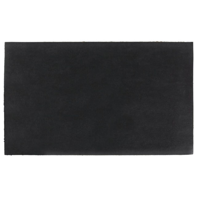 Tapis de porte naturel 45x75 cm fibre de coco touffeté