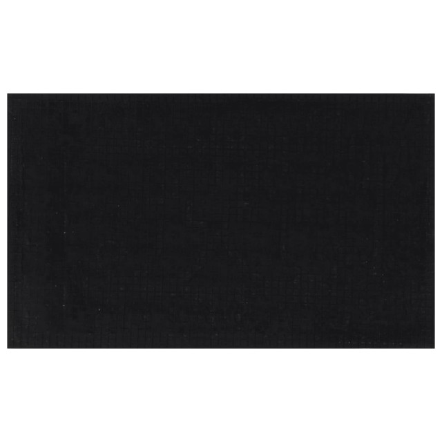 Paillasson rectangulaire 45x75 cm caoutchouc et fibre de coco