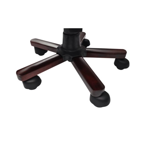 Chaise de bureau pivotante Blanc