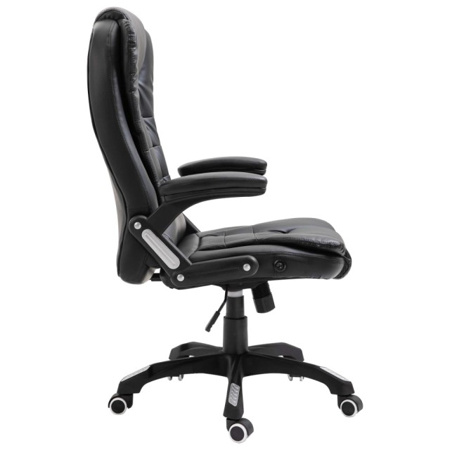 Chaise de bureau Noir Similicuir