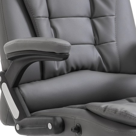 Chaise de bureau Anthracite Similicuir