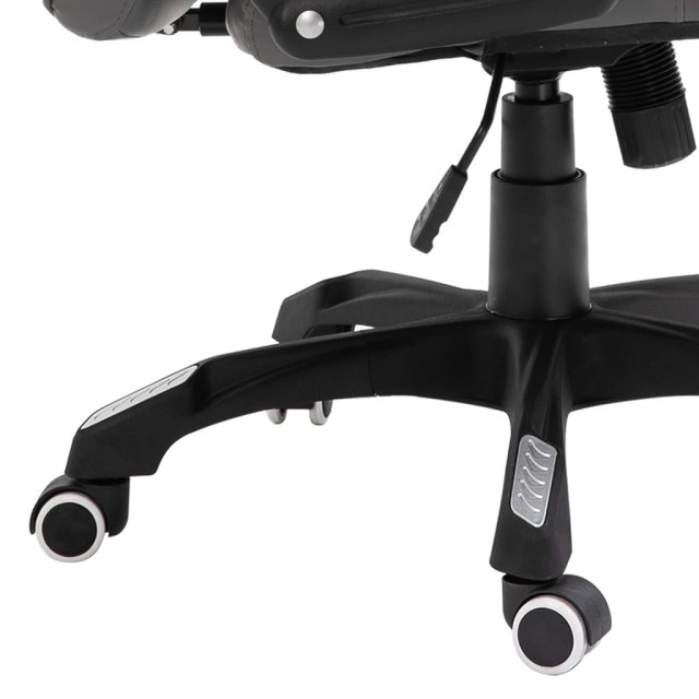 Chaise de bureau Anthracite Similicuir