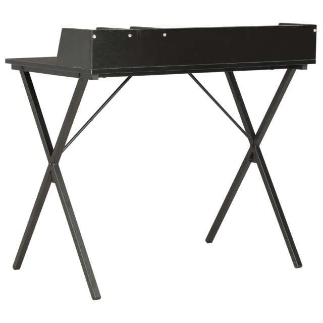 Bureau Noir 80x50x84 cm