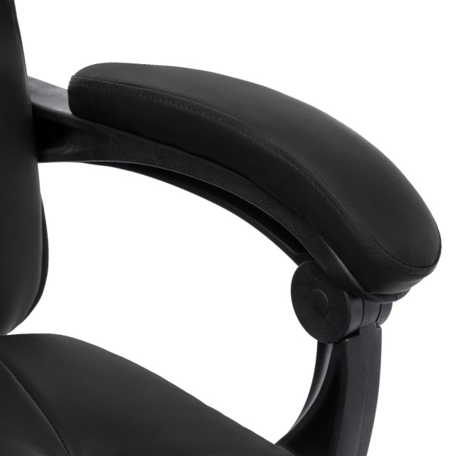 Chaise de bureau Noir Similicuir