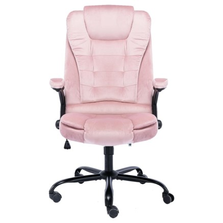Chaise de bureau Rose Velours 2
