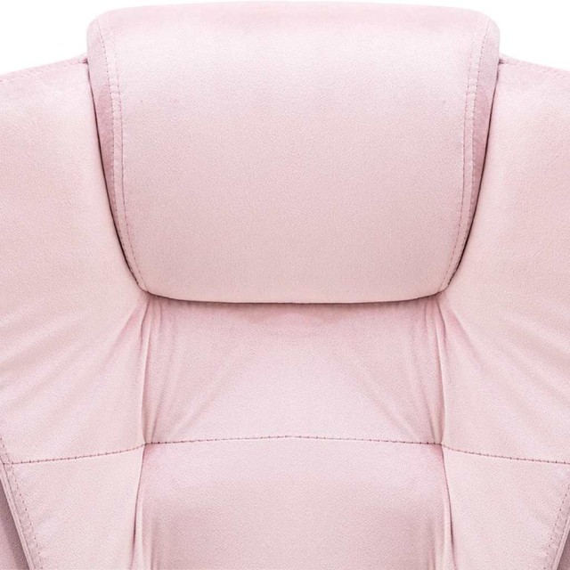 Chaise de bureau de massage Rose Velours