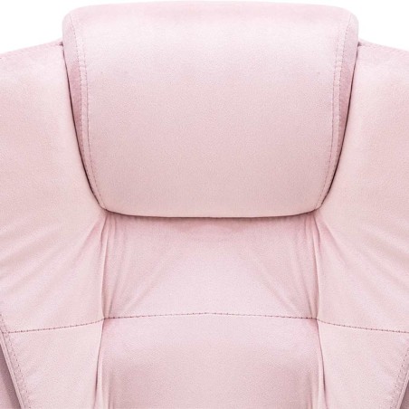 Chaise de bureau de massage Rose Velours