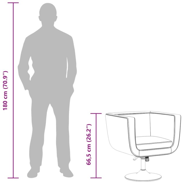 Chaise de bar Noir Similicuir