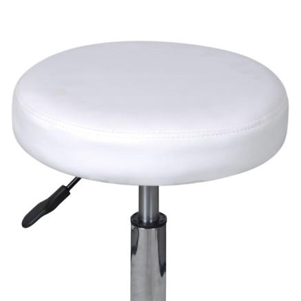 Tabouret de bureau Blanc 2