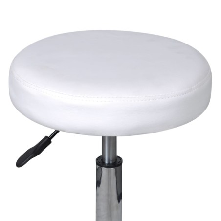 Tabouret de bureau Blanc