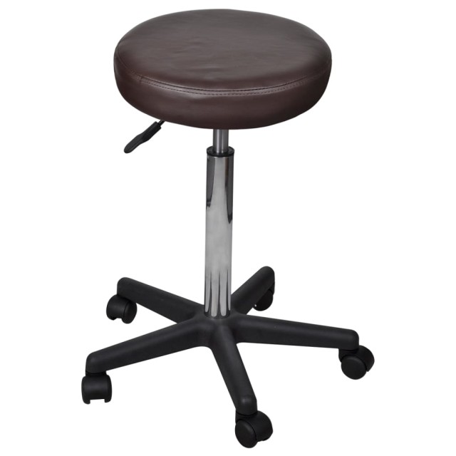 Tabouret de bureau marron