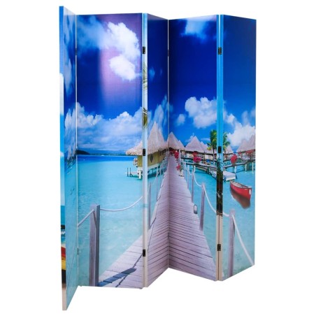 Cloison de séparation pliable 200 x 170 cm Plage