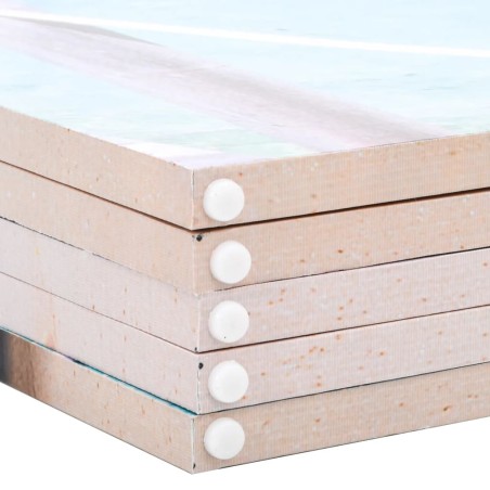 Cloison de séparation pliable 200 x 170 cm Plage