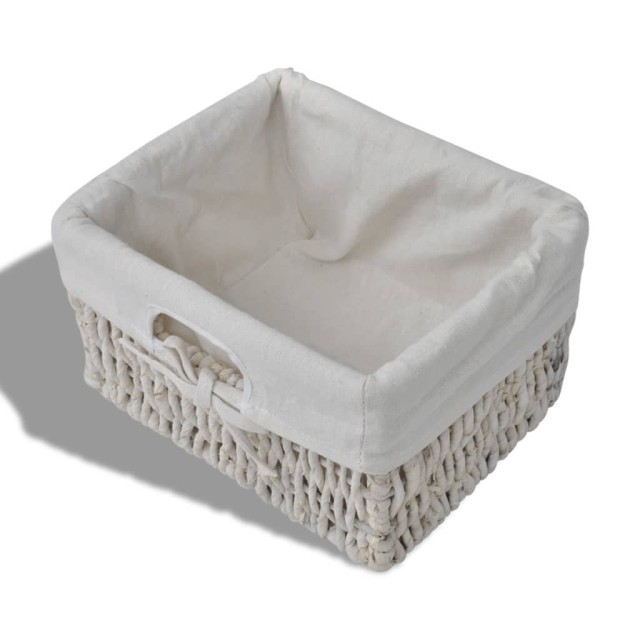 Porte-manteau Blanc 60x23,5x33 cm Bois de Paulownia