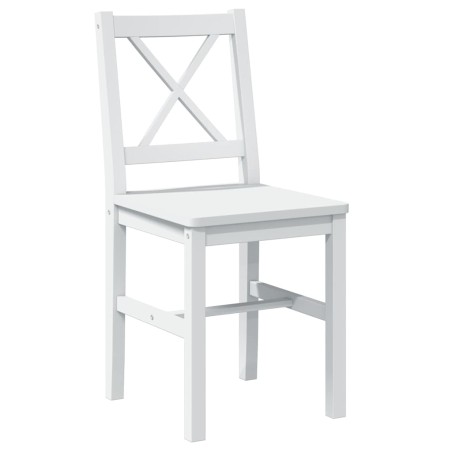 Ensemble de salle à manger 5 pcs Blanc