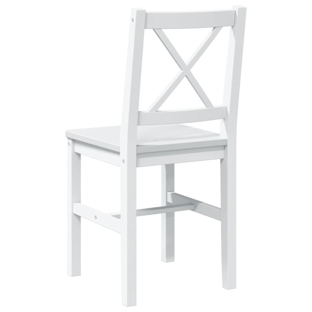 Ensemble de salle à manger 5 pcs Blanc