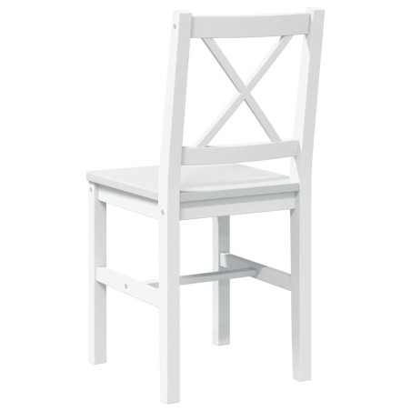 Ensemble de salle à manger 5 pcs Blanc