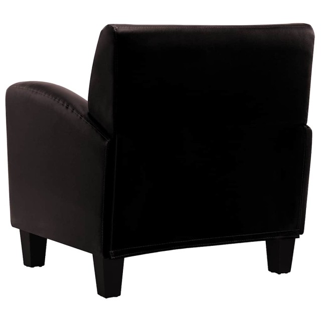 Chaise de canapé Marron foncé Similicuir