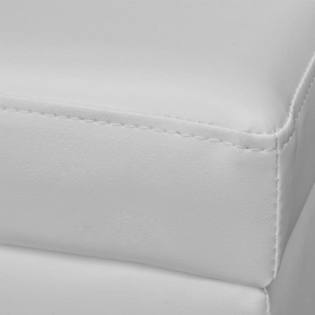 Banc long de rangement Bois Blanc