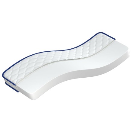 Matelas en mousse à mémoire de forme 200 x 90 x 17 cm doux 2