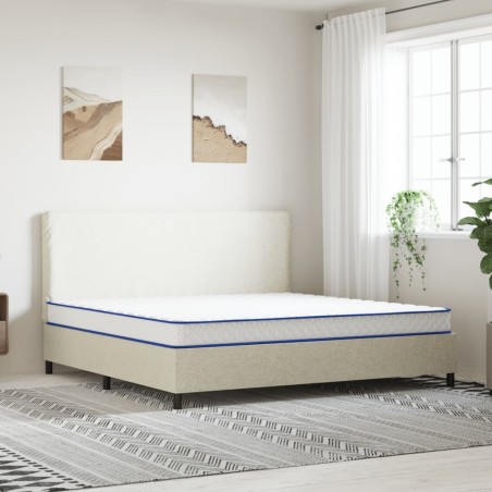 Matelas en mousse à mémoire de forme 200 x 180 x 17 cm doux