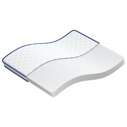 Matelas en mousse à mémoire de forme 200 x 180 x 17 cm doux 2