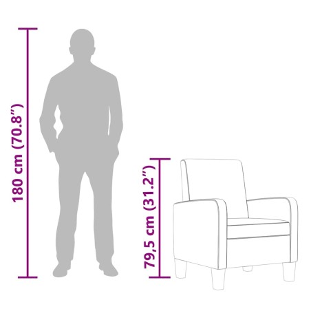 Fauteuil Noir Similicuir