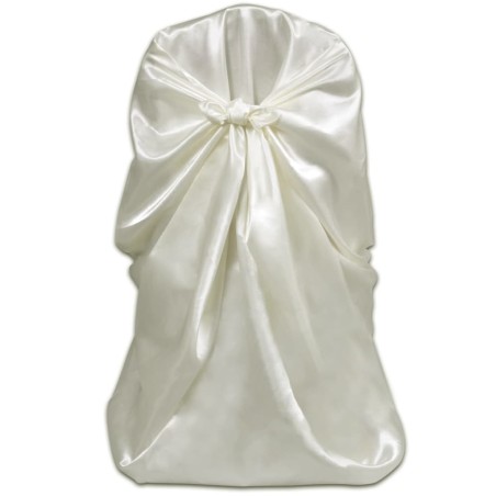 Housse de chaise crème pour le banquet de mariage 6 pièces