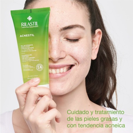 Gel nettoyant visage Rilastil ACNESTIL 100 ml