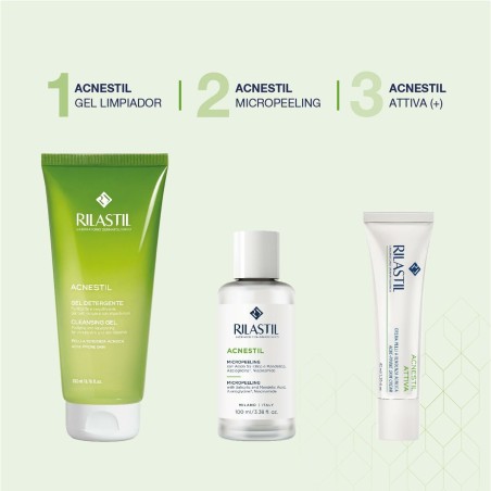 Gel Detergente Viso Rilastil ACNESTIL 100 ml