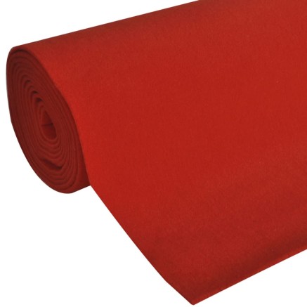 Tapis rouge 1 x 20 m Extra lourd 400 g/m² 2