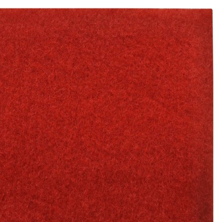 Tapis rouge 1 x 20 m Extra lourd 400 g/m²